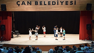 ÇAN BELEDİYESİ ÇOCUK VE KÜLTÜR EVİ ÖĞRENCİLERİ İLK ETKİNLİKLERİNİ GERÇEKLEŞTİRDİ