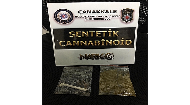ÇANAKKALE'DE UYUŞTURUCU OPERASYONU: 1 TUTUKLU, 23 GÖZALTI