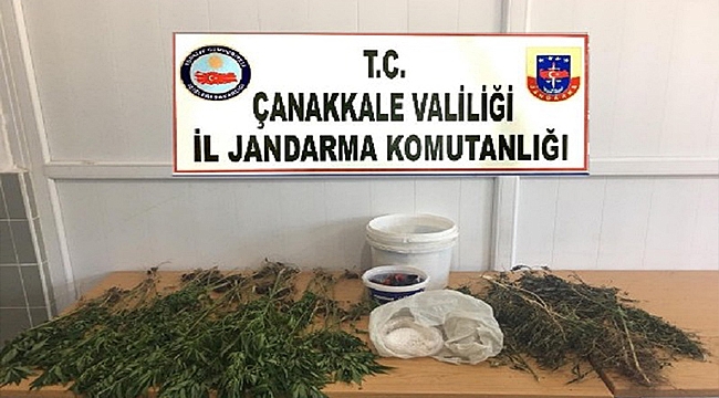 ÇANAKKALE'DE UYUŞTURUCU OPERASYONU