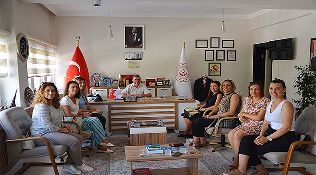 ÇANAKKALE İL KADIN GİRİŞİMCİLER KURULU'NDAN ZİYARET