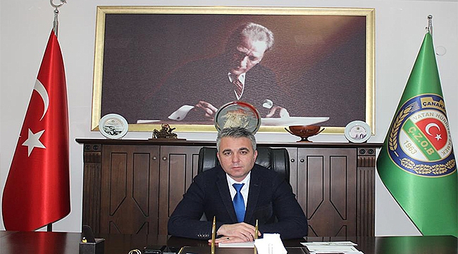 ÇANAKKALE ZİRAAT ODASI YÖNETİM KURULU BAŞKANI İSMAİL KAYA'NIN 30 AĞUSTOS MESAJI