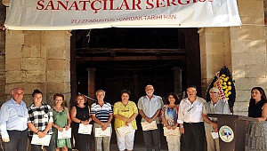 ÇARDAK'LI SANATÇILARDAN RESİM SERGİSİ