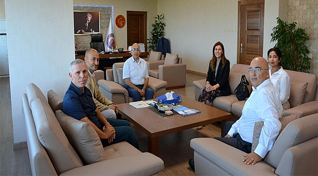 ÇATOD'DAN REKTÖR PROF. DR. SEDAT MURAT'A ZİYARET