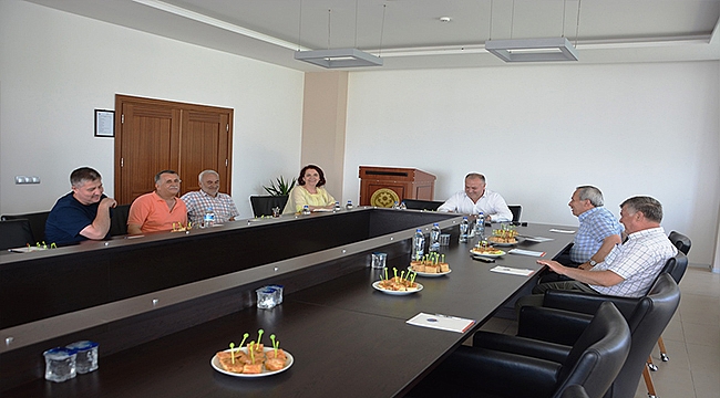 ÇTSO KONGRE FUAR MERKEZİ'NDE PEYNİR HELVASI ÜRETİCİLERİ İLE TOPLANTI YAPILDI