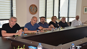 ÇTSO YÖNETİM KURULU SİNERJİ TOPLANTILARINDA 15 NO'LU MESLEK GRUBU İLE BİR ARAYA GELDİ