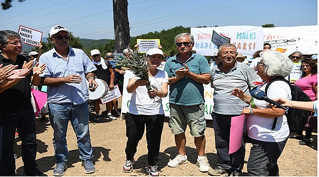 EDREMİT KENT KONSEYİ'NDEN SU NÖBETİNE ZİYARET