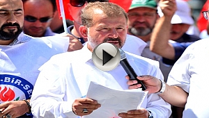 EŞ ZAMANLI 'EMEĞE SAYGI, ADALETE DAVET' EYLEMİ