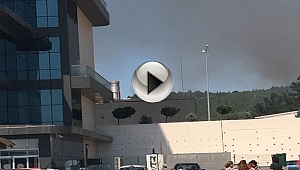 HASTANE YAKININDA BAŞLAYAN ORMAN YANGINI KONTROL ALTINA ALINDI!