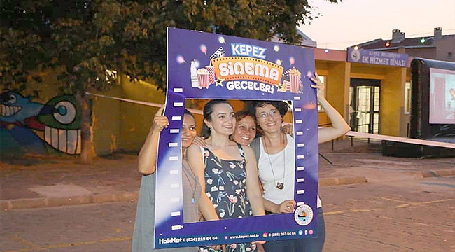 KEPEZ'DE SİNEMA GECELERİ BAŞLADI