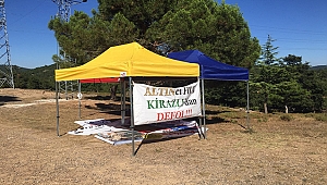 KİRAZLI'DAKİ KAMP ALANLARI KALDIRILIYOR!