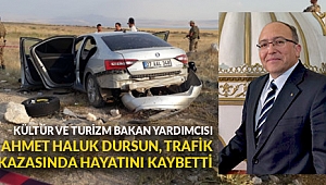 KÜLTÜR VE TURİZM BAKAN YARDIMCISI HALUK DURSUN TRAFİK KAZASINDA HAYATINI KAYBETTİ