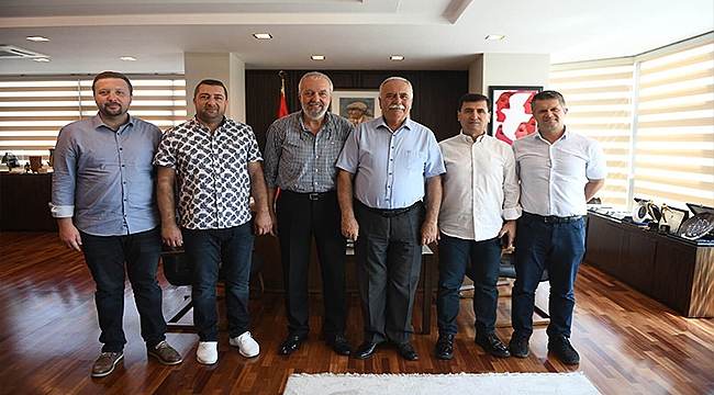 MÜSİAD YÖNETİMİNDEN BAŞKAN GÖKHAN'A ZİYARET