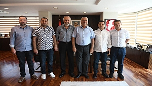 MÜSİAD YÖNETİMİNDEN BAŞKAN GÖKHAN'A ZİYARET