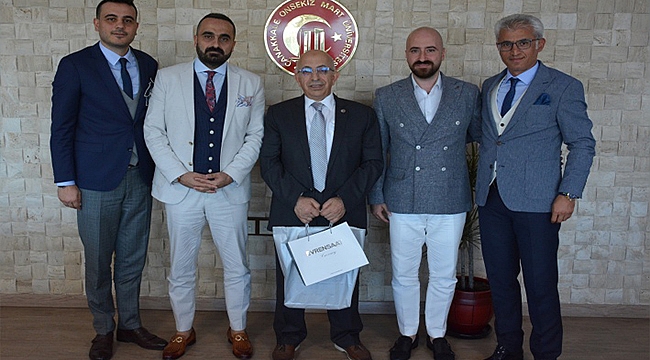 ÖĞRENCİ YURTLARI DERNEĞİ'NDEN REKTÖR PROF DR. SEDAT MURAT'A ZİYARET