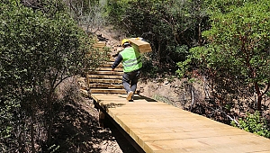 TARİHİ YARIMADA'DA YÜRÜYÜŞ YOLLARI OLUŞTURULUYOR