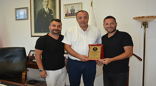 TÜGEM ÇANAKKALE İL TEMSİLCİLİĞİNDEN ÇTSO YÖNETİM KURULU BAŞKANINA ZİYARET