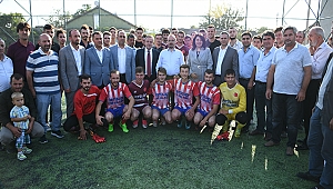 TURAN HALI SAHA AÇILIŞINA KATILDI