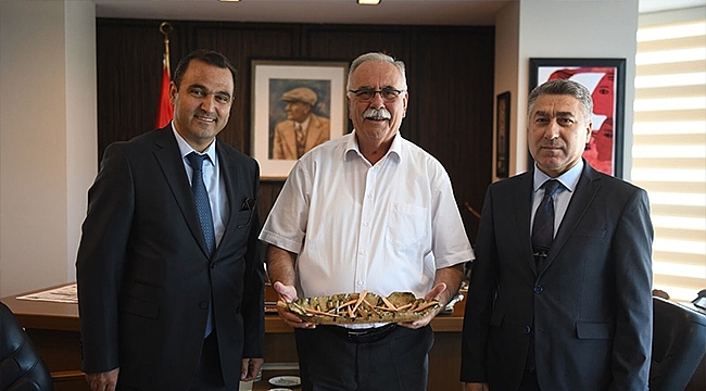 YENİ MÜDÜR GÜNDÜZ'DEN ZİYARET