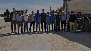 25 KM'LİK YOLDA ÇALIŞMALAR BAŞLADI