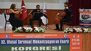 32. ULUSAL TARIMSAL MEKANİZASYON VE ENERJİ KONGRESİ ÇOMÜ EVSAHİPLİĞİNDE DÜZENLENİYOR