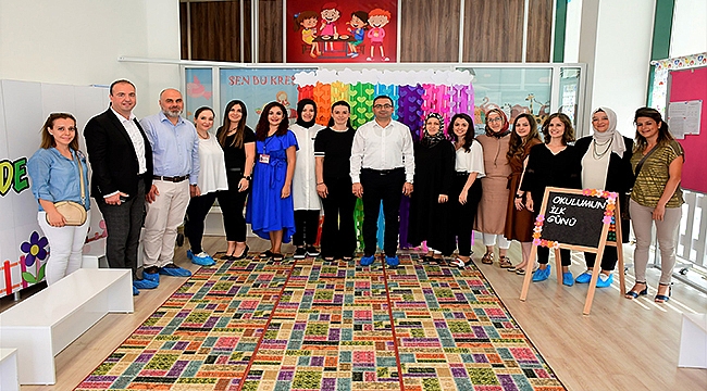 BİGA BELEDİYESİ'NİN KREŞLERİNDE İLK GÜN HEYECANI