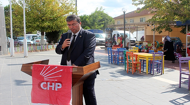 ÇAN'DA CHP'NİN KURULUŞUNUN 96. YILDÖNÜMÜ KUTLANDI