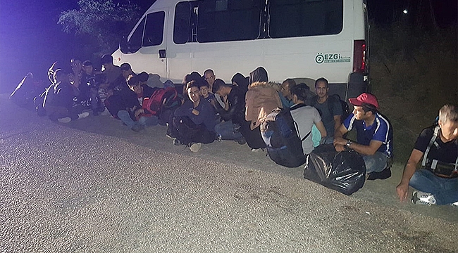 ÇANAKKALE'DE 2 GÜNDE 449 MÜLTECİ YAKALANDI