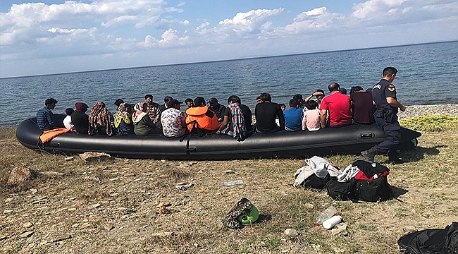 ÇANAKKALE'DE 29 MÜLTECİ YAKALANDI