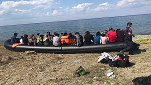 ÇANAKKALE'DE 29 MÜLTECİ YAKALANDI