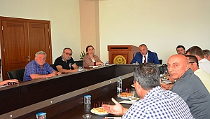 ÇTSO 20'NOLU MESLEK GRUBU ÜYELERİ İLE BİR ARAYA GELDİ