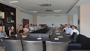 ÇTSO YÖNETİM KURULU SİNERJİ TOPLANTISINDA 18 NO'LU MESLEK GRUBU İLE BİR ARAYA GELDİ