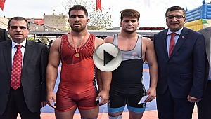 DÜNYA ŞAMPİYONLARI ÇAN'DA GÜREŞTİ