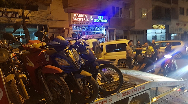 EMNİYET PLAKASIZ MOTOSİKLETLERE GÖZ AÇTIRMIYOR