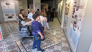 "KENTTE MERKEZ ORTAOKULU" SERGİSİ AÇILDI