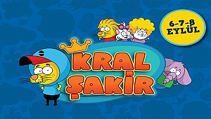 KRAL ŞAKİR, 17 BURDAAVM'DE MİNİKLERLE BULUŞUYOR