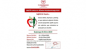 OBEZİTE OKULU 4. DÖNEM PROGRAMI KAYITLARI BAŞLADI