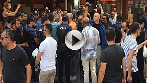 POLİS VE HDP'LİLER ARASINDA GERGİNLİK!