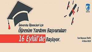 ÜNİVERSİTE ÖĞRENCİLERİNE YÖNELİK ÖĞRENİM YARDIMI İÇİN GEREKLİ EVRAKLAR