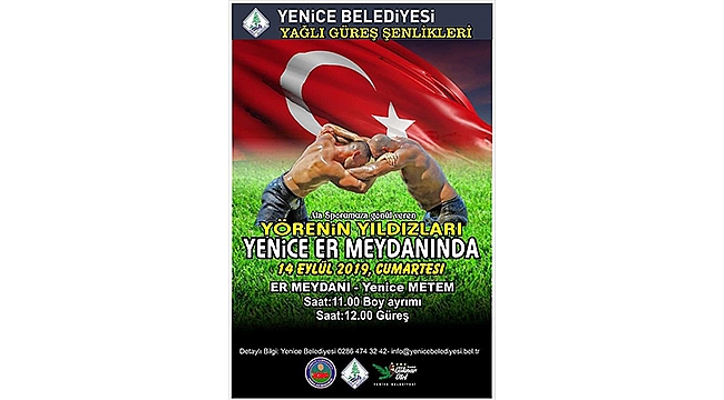 YENİCE BELEDİYESİ YÖRENİN YILDIZLARINI ARIYOR