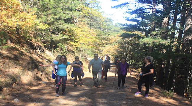 14 KM'LİK YÜRÜYÜŞ