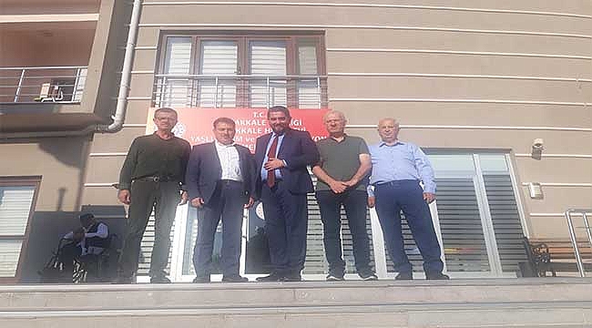 AK PARTİ MERKEZ İLÇEDEN YAŞLILARA ZİYARET