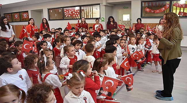 ATA'M KREŞLERDE 29 EKİM COŞKUSU BAŞLADI