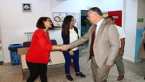 BAŞKAN ARSLAN'DAN OKUL ZİYARETLERİ BAŞLADI