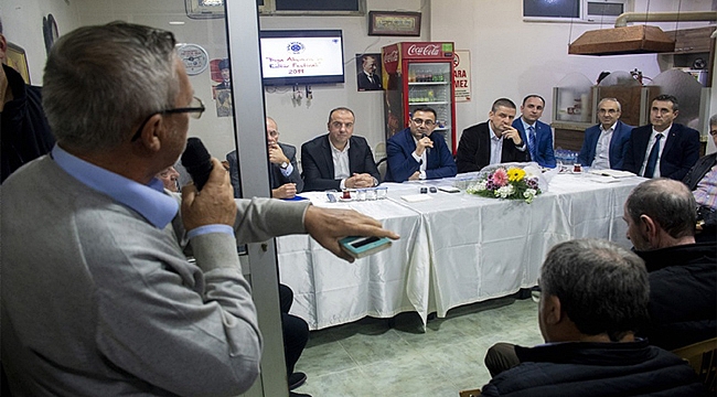 BAŞKAN ERDOĞAN, KALAFAT MEVKİİ SAKİNLERİYLE BULUŞTU