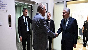 BAŞKAN GÖKHAN'DAN İL EMNİYET MÜDÜRÜ KARADUMAN'A ZİYARET