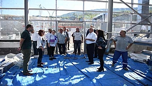 BAŞKAN GÖKHAN GÜZELYALI'DA İNCELEMELERDE BULUNDU