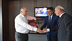 BAŞKAN GÖKHAN KONUKLARINI AĞIRLADI