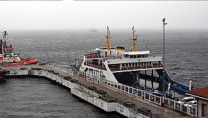 BAZI FERİBOT SEFERLERİ İPTAL EDİLDİ