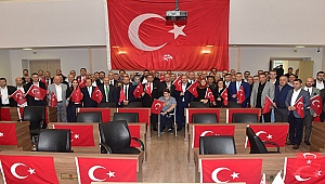 BİGA BELEDİYE MECLİSİ KAHRAMAN ORDUMUZUN YANINDA