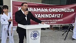 BİGA BELEDİYESİ'NİN KÜÇÜK SPORCULARINDAN ÖRNEK DAVRANIŞ